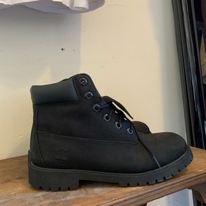 All black timberlands